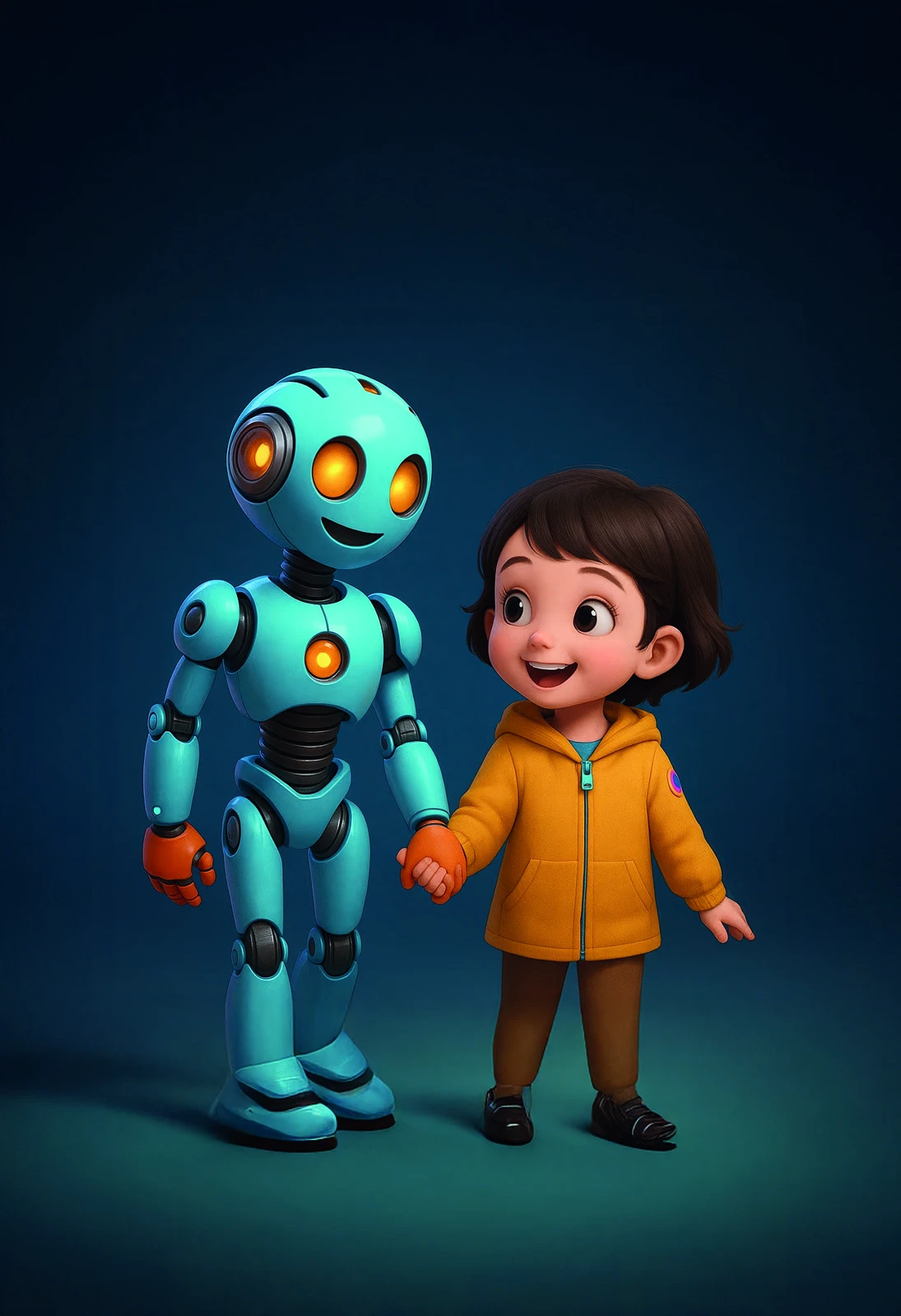 Pico and Simon side by side, ready for new adventures